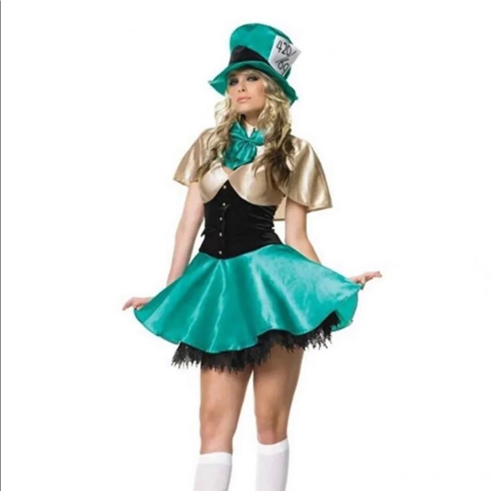 NEW Leg Avenue Tea Party Hostess Costume